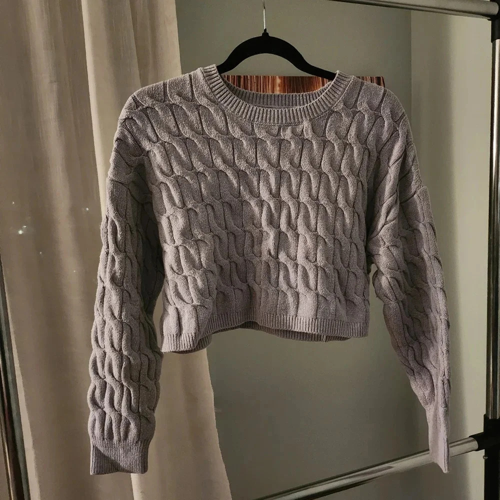 Fashionnova Two-piece Cable knit Sweater set
